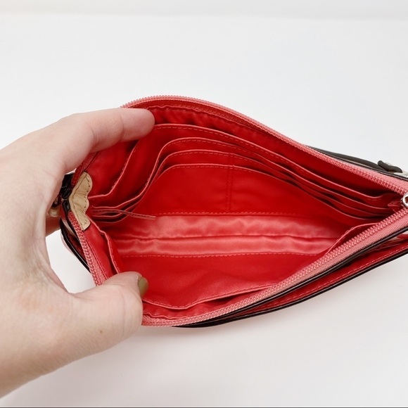 Coach Wristlet Go Go Peyton Dream Signature C Print Pink - Picture 5 of 13